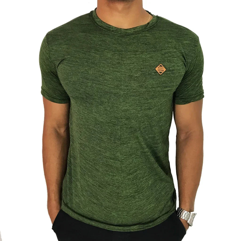 Kit 4 Camisetas Masculinas Dry Fit Malha Fria Moda Fitness Manga curta para academia