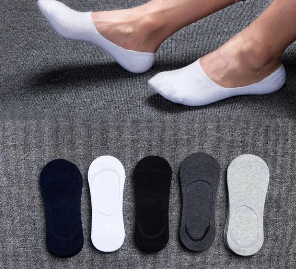 Kit 12 Pares de Meia Sapatilha Invisível Masculina