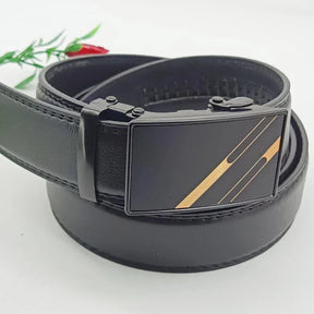 Cinto Tradicional Luxo Social Masculino Em Couro Sintetico Com Catraca Reforçada Moda Social