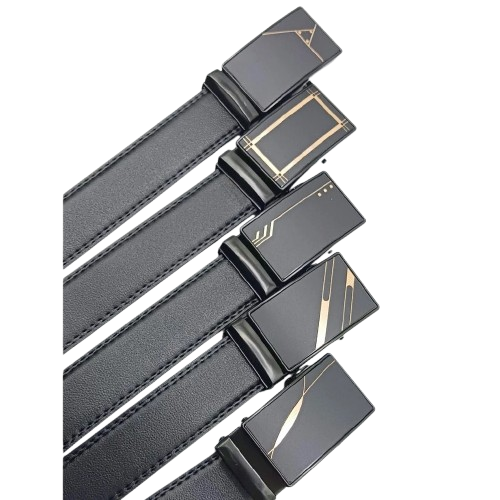 Cinto Tradicional Luxo Social Masculino Em Couro Sintetico Com Catraca Reforçada Moda Social