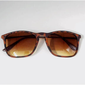 Óculos de Sol Masculino Minimalista Retangular