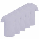 Kit 5 Camiseta Manga Curta em 100% Algodão ZAROC