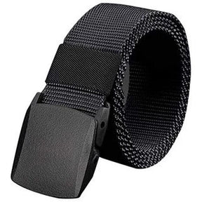 Moda Cinto Largo Masculino Nylon Fivela de Plástico Entrega rápida