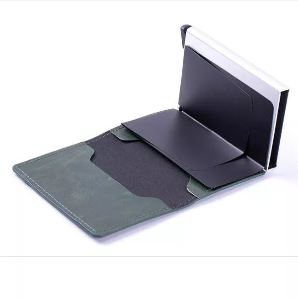 Carteira Masculina em Fibra de Carbono Porta-Cartões