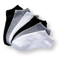 Kit com 12 Meias Soquete Unissex Cano Curto