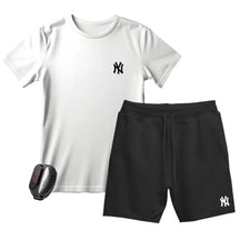Kit Camiseta Masculina e Short Moletinho Várias Cores + Brinde