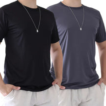 Kit 2 Camiseta Masculina Dryfit Camisa Manga Curta Gola Redonda Blusa Masculino Premium