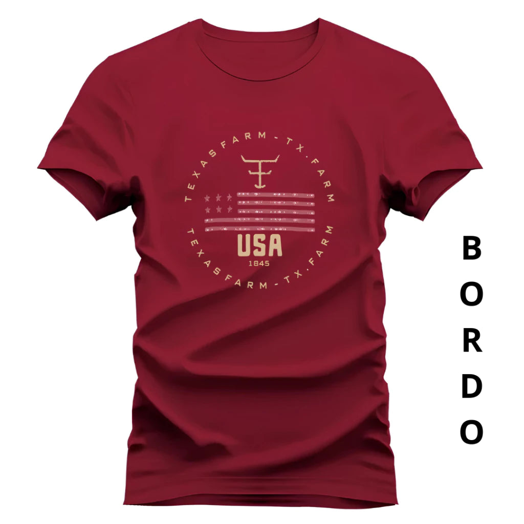 Camiseta Unissex Estampa Texas Country Sertanejo TXC Blusa 100% Algodão- DO P AO G5