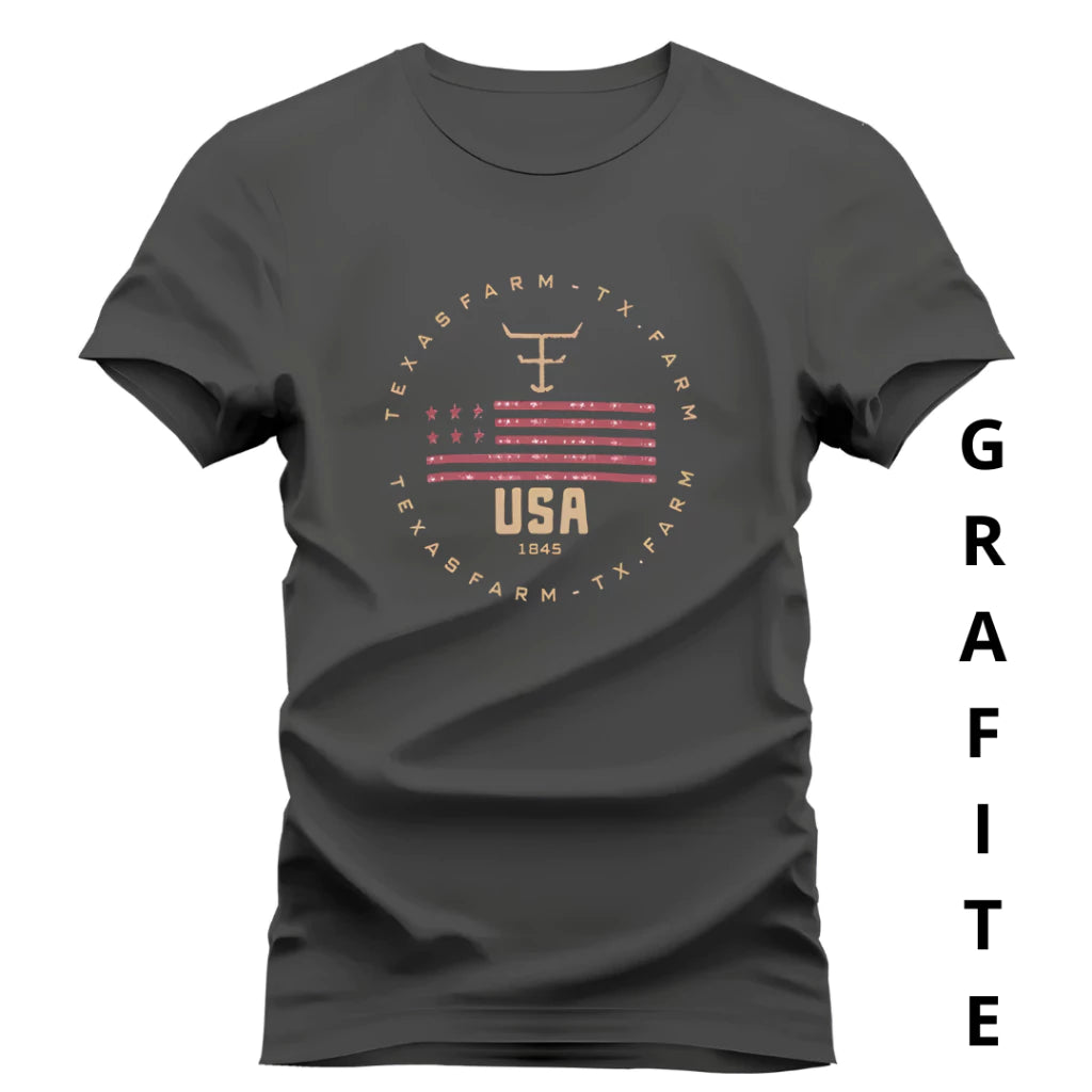 Camiseta Unissex Estampa Texas Country Sertanejo TXC Blusa 100% Algodão- DO P AO G5