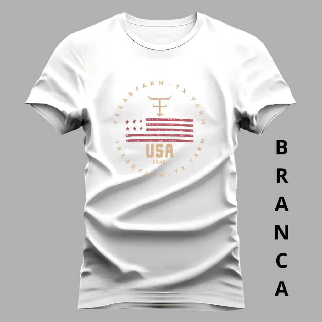 Camiseta Unissex Estampa Texas Country Sertanejo TXC Blusa 100% Algodão- DO P AO G5