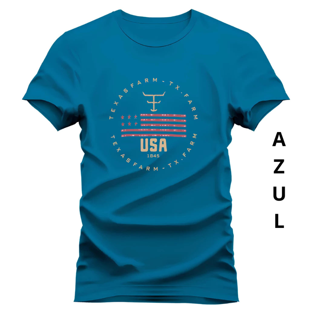 Camiseta Unissex Estampa Texas Country Sertanejo TXC Blusa 100% Algodão- DO P AO G5