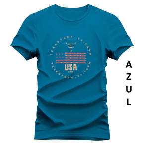 Camiseta Unissex Estampa Texas Country Sertanejo TXC Blusa 100% Algodão- DO P AO G5