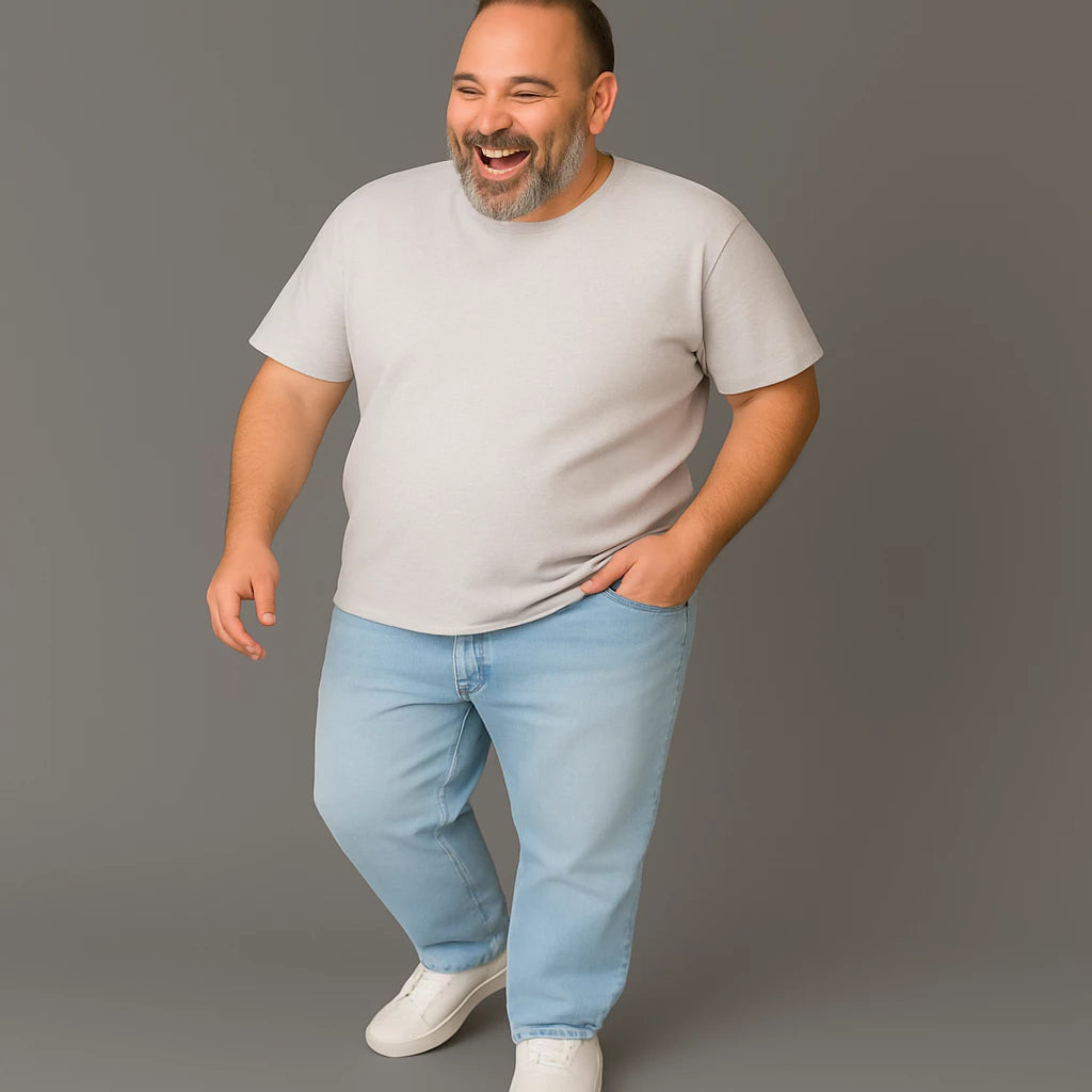 CALCA MASCULINA PLUS SIZE EXTRA LYCRA