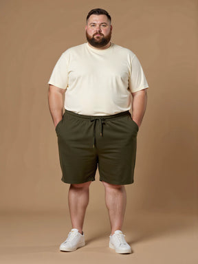 Bermuda Moletom Plus Size