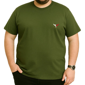 CAMISETA PLUS SIZE MASCULINA BASICA CLASSICO G1 AO G5 TAMANHO GRANDE LINHA PREMIUM PLUS016