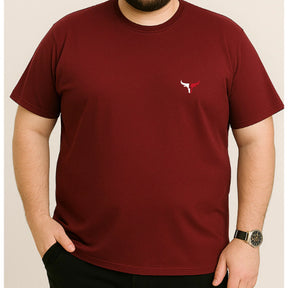 CAMISETA PLUS SIZE MASCULINA BASICA CLASSICO G1 AO G5 TAMANHO GRANDE LINHA PREMIUM PLUS016