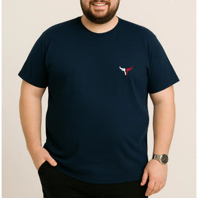 CAMISETA PLUS SIZE MASCULINA BASICA CLASSICO G1 AO G5 TAMANHO GRANDE LINHA PREMIUM PLUS016