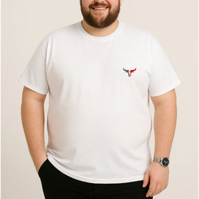 CAMISETA PLUS SIZE MASCULINA BASICA CLASSICO G1 AO G5 TAMANHO GRANDE LINHA PREMIUM PLUS016