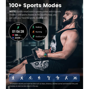 LIGE Smartwatch Relógio Inteligente Monitor De Frequência Cardíaca Para Homens Atividade Masculina Com Aço À Prova D'água Ao Ar Livre