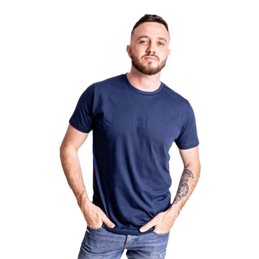 Kit 5 Camiseta Manga Curta em 100% Algodão ZAROC