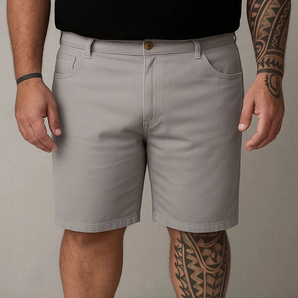 Bermuda Sarja Masculina Plus Size 48 ao 58 Brim Extra Grande