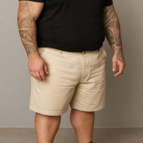 Bermuda Sarja Masculina Plus Size 48 ao 58 Brim Extra Grande